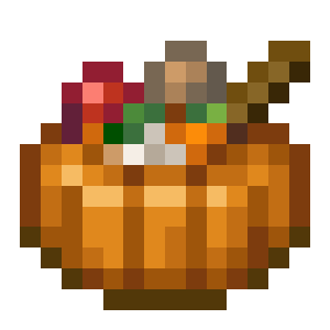 Stuffed Pumpkin Block
