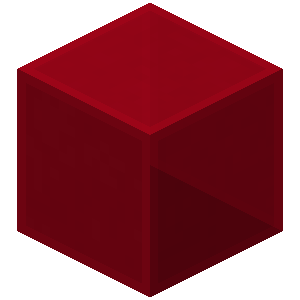 Dark Red Plastic Transparent