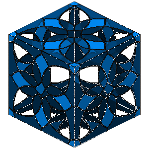 Vitrail Bleu Clair